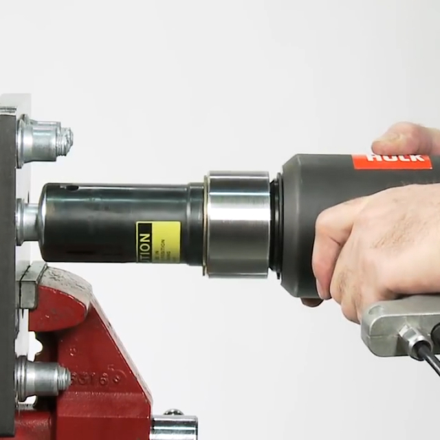 HUCK tools are fast and straightforward to use