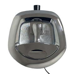 Whale Tail Lock with 12V Electronic Actuator - Chrome