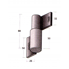 Tuff Hinge, Ball Bearing Hinge LH
