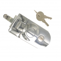 C5L3CP7 Rounded Chrome Lever Latch