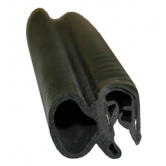 Pinchweld & Rubber on Side Black