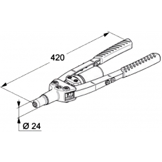 FAR K25 Long Arm Rivet Tool