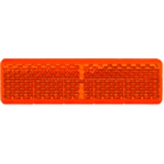 WR120R Pack-2 Red Reflector adhesive base