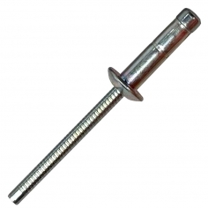 BLDR-06165 3/16 zinc 8.5-11mm Bulb-lok
