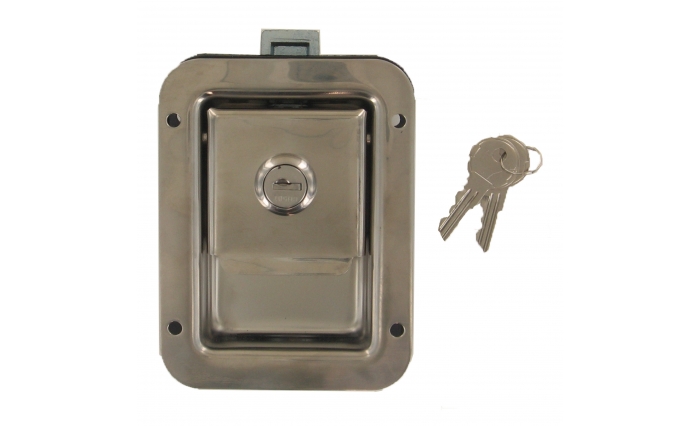 Flush Lever Lock Stainless Steel
