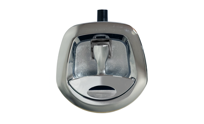 Whale Tail Drop T Lock - Chrome