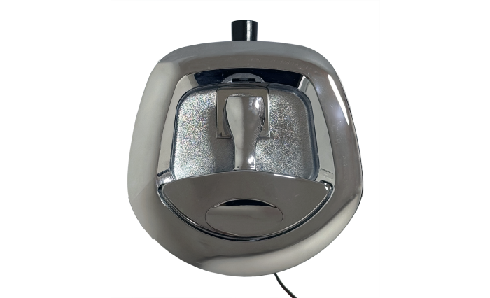 Whale Tail Lock with 12V Electronic Actuator - Chrome