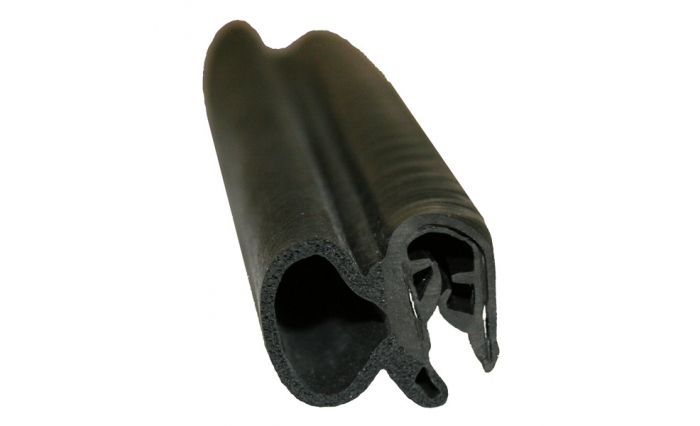 Pinchweld & Rubber on Side Black
