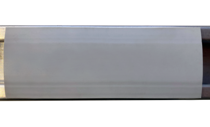 Channel Closure Strip PVC Light Grey 3m
