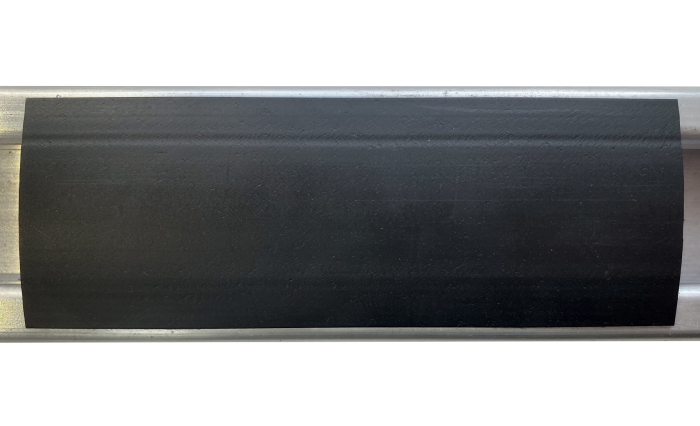 Channel Closure Strip PVC Black 3m