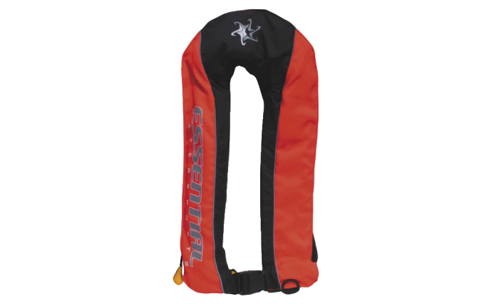 Essential Deluxe Manual Inflatable Jacket Red