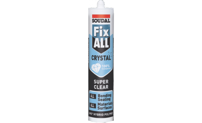 Soudal Fixall Crystal 290ml - Clear