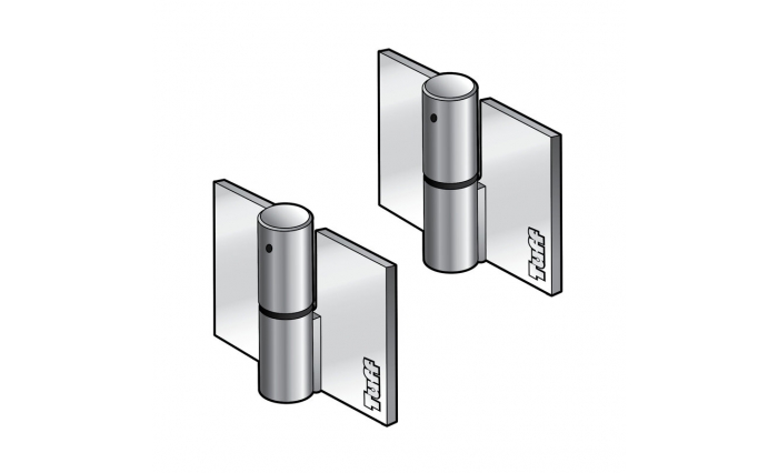 tu3.RH Ball Bearing Hinge Zinc Plated Steel RH