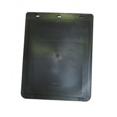 280 x 355mm Drop Black Mudflap