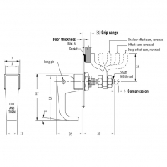 62 Compression Latch