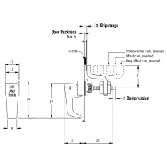 62 Compression Latch