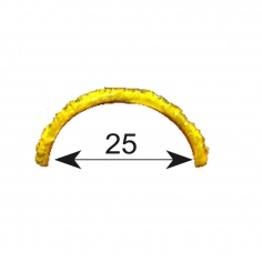 25 x 300mm Anti Slip Ladder Rung Covers  Round