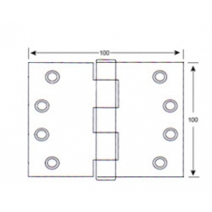 Broad Butt Hinge