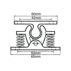 Cast Steel Door Catch