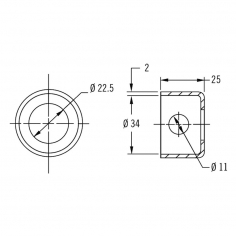 E3 & E5 Padlock Bracket