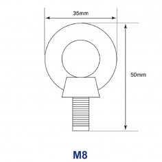 Eye Bolt 8mm