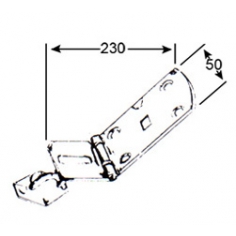 Hasp & Staple ZP 861250
