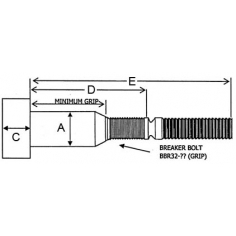 Rotary Breaker Bolt