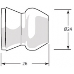 Rubber Door Catch   Male Only