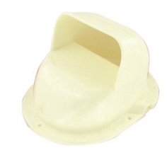 Seabird Intake Vent White Plastic