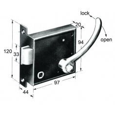 Slam Lock LH Heavy Duty