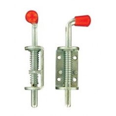 Spring Loaded Red Knob Shot Bolt