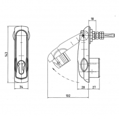 Swing Handle Black Key Different
