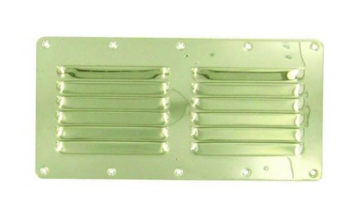 Louvre Vent Stainless Steel 506