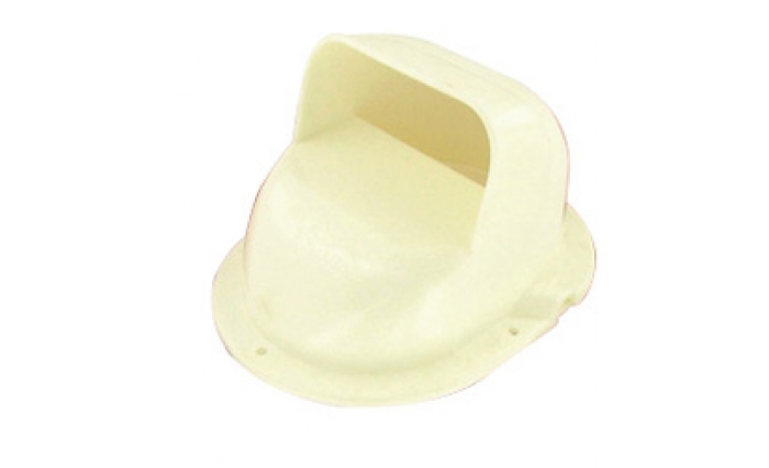 Seabird Intake Vent White Plastic