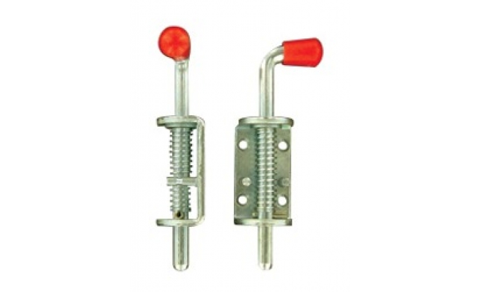 Spring Loaded Red Knob Shot Bolt
